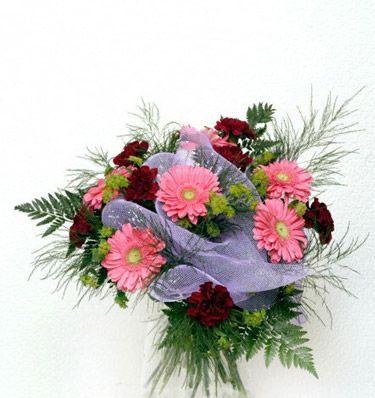 Ankara ankaya Ostim iek gnderimi firmas rnmz 13 adet gerbera ieklerinden buket