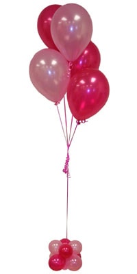 Ankara ankaya ieki den 15 adet 2 renk uan balon