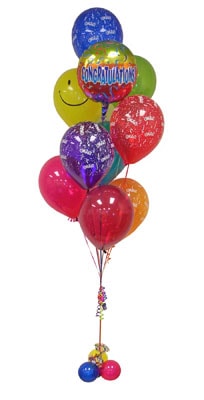 Ankara ankaya ieki den 13 adet balon buketi