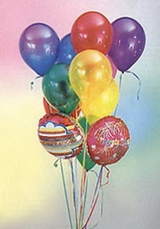 Ankara ankaya ieki den 19 adet rengarenk uan balon demeti