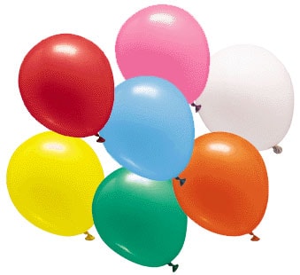 Ankara ankaya ieki den 12 inc kaliteli 5 paket ( 500 adet ) renkli balon