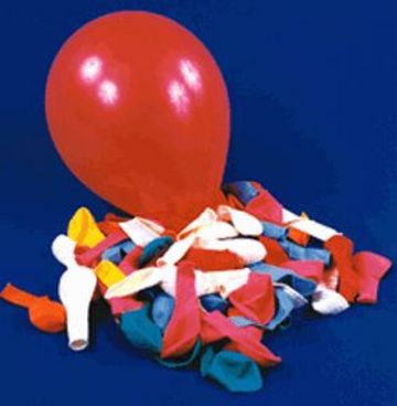 Ankara ankaya ieki den 12 inc kaliteli 6 paket ( 600 adet ) renkli balon